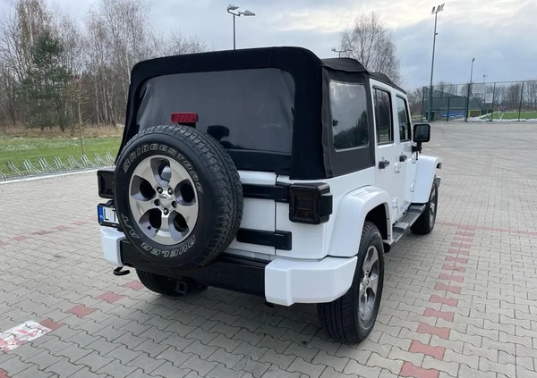 Jeep Wrangler cena 106000 przebieg: 146900, rok produkcji 2016 z Lublin małe 466
